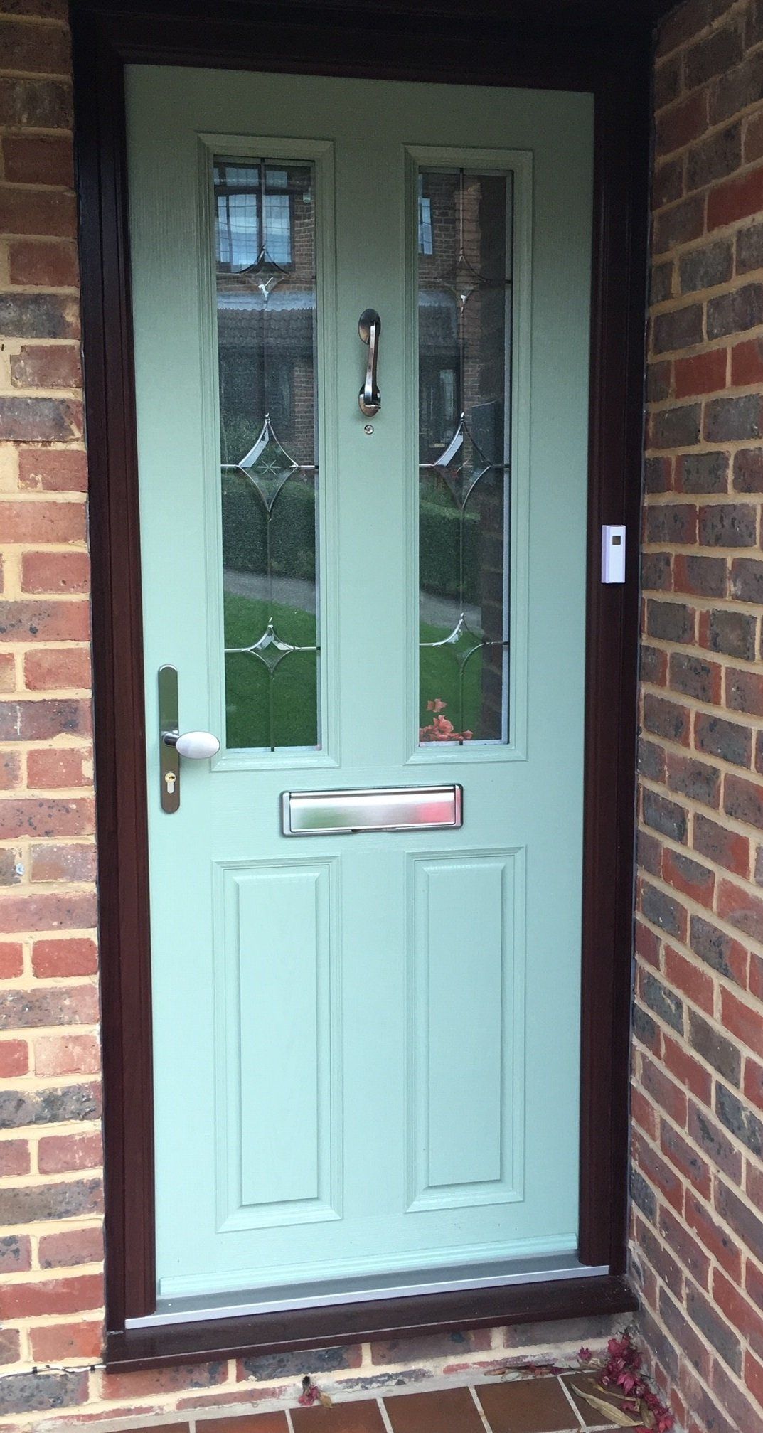 pvc door chartwell green