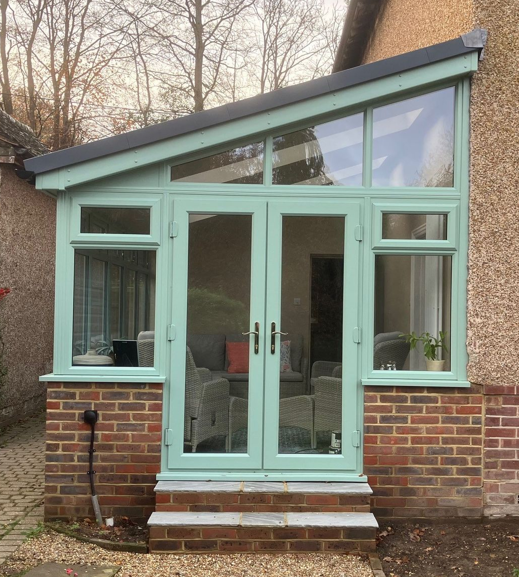 Chartwell green conservatory in Sussex