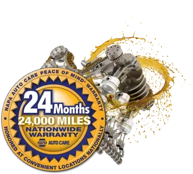 24 Months 24,000 Miles NAPA Nationwide Warranty | Seehorn Tire