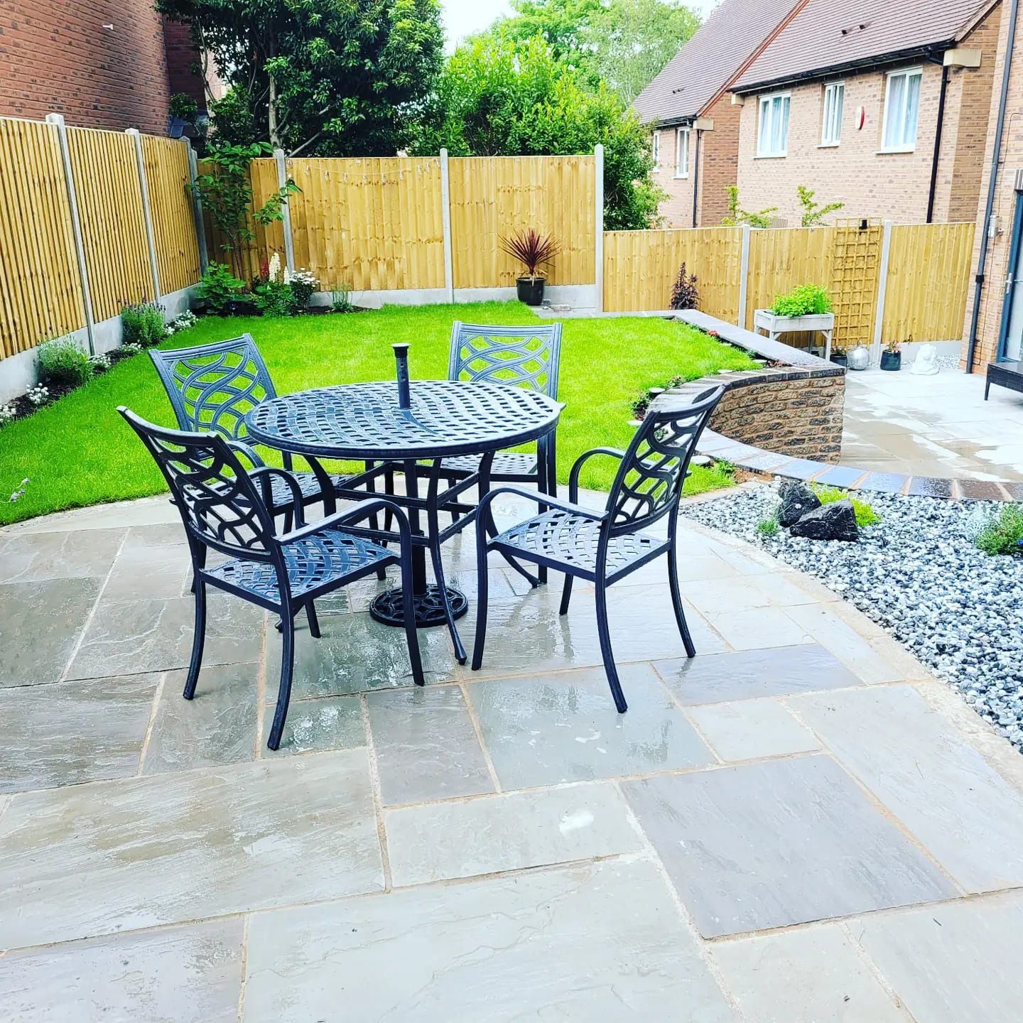DNA Landscapes Warwick landscaping project