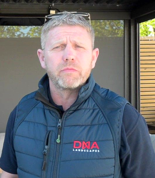 Andy Lyden, owner and director of DNA Landscapes (Coventry) Ltd