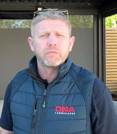 Andy Lyden, owner and director of DNA Landscapes (Coventry) Ltd