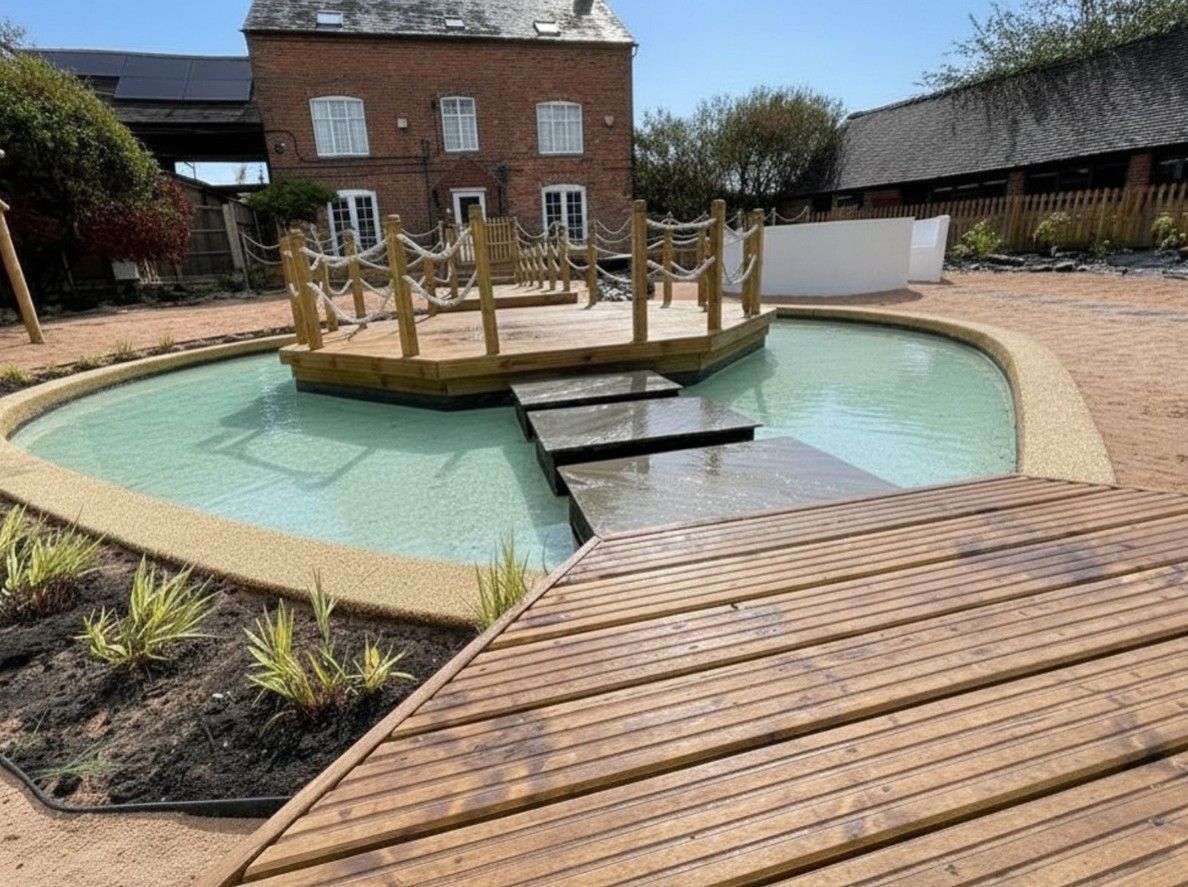 DNA Landscapes completed garden after months of build time