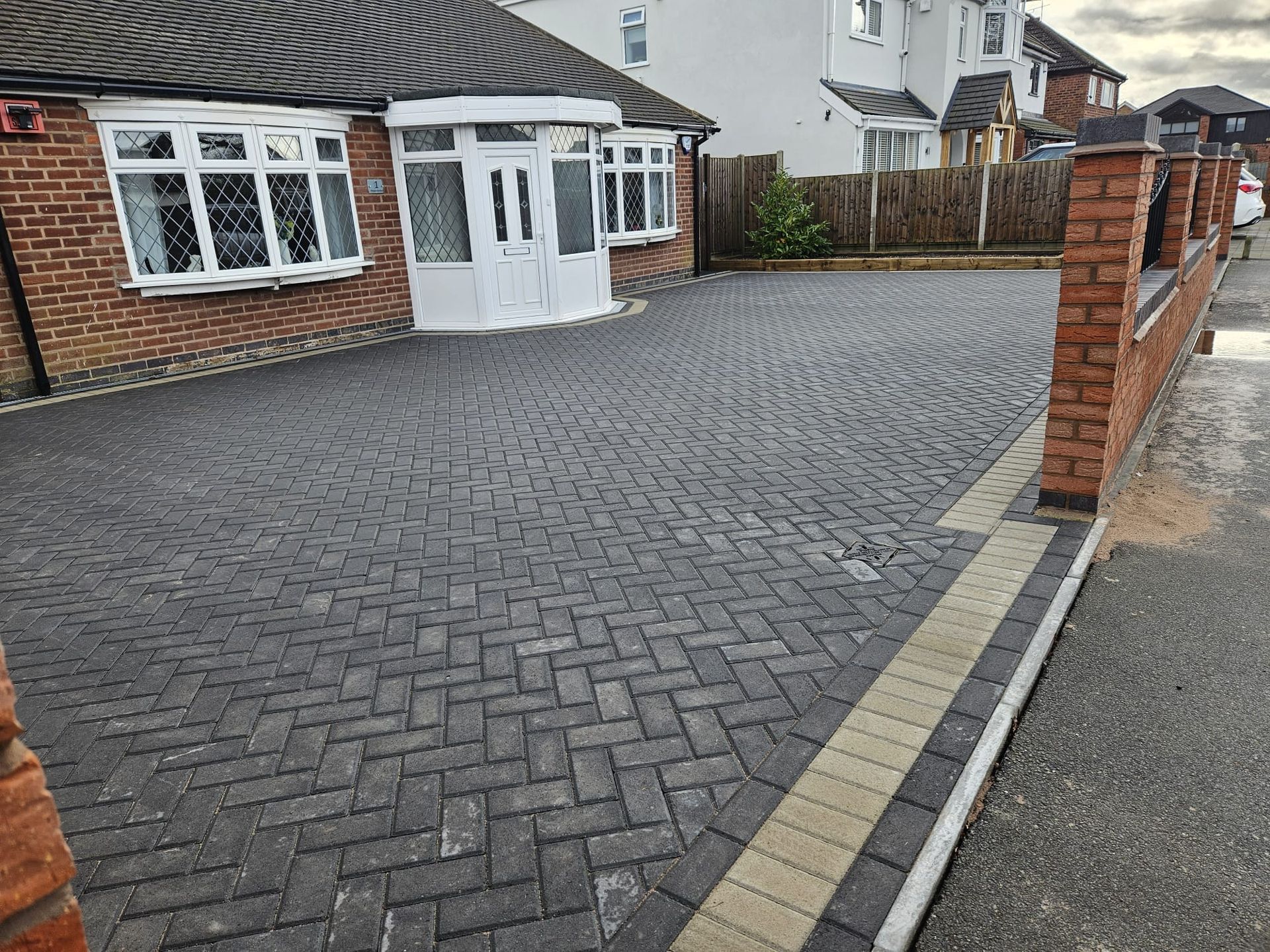 DNA Landscapes block paving Coventry