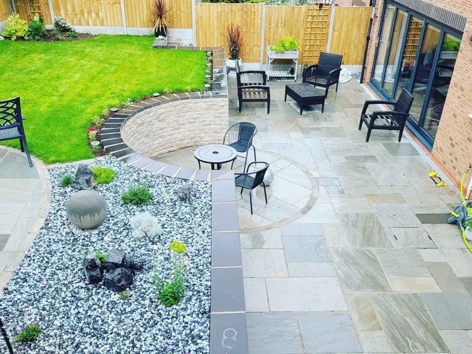 DNA Landscapes completed landscaping project