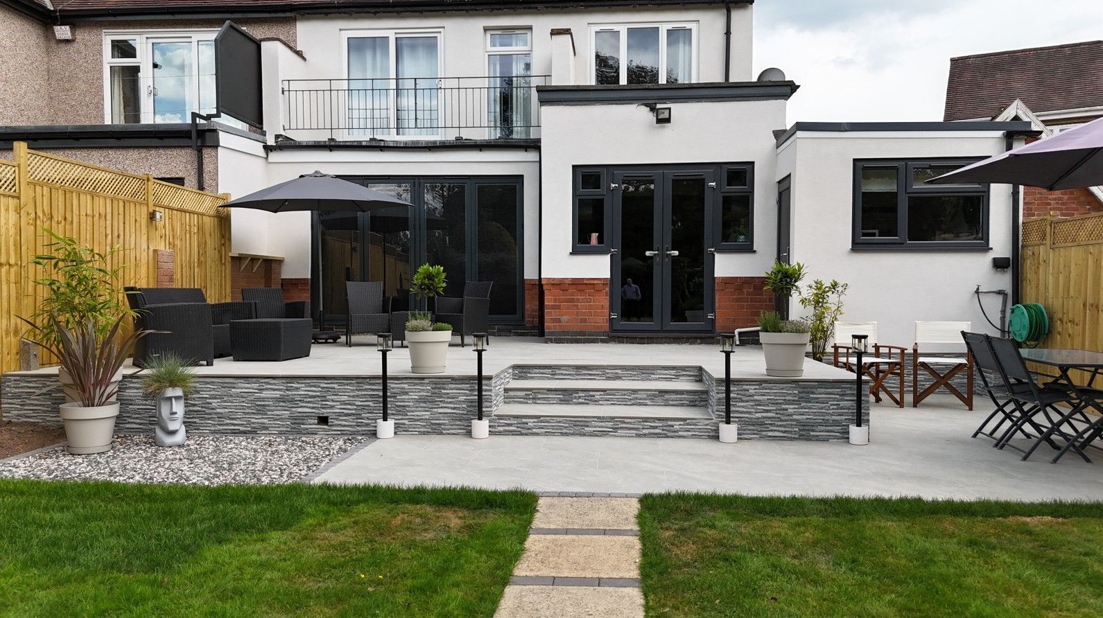 DNA Landscapes completed landscaping project