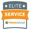 HomeAdvisor logo elite services