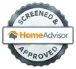 HomeAdvisor logo screened and approved
