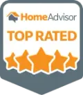 HomeAdvisor logo top rated