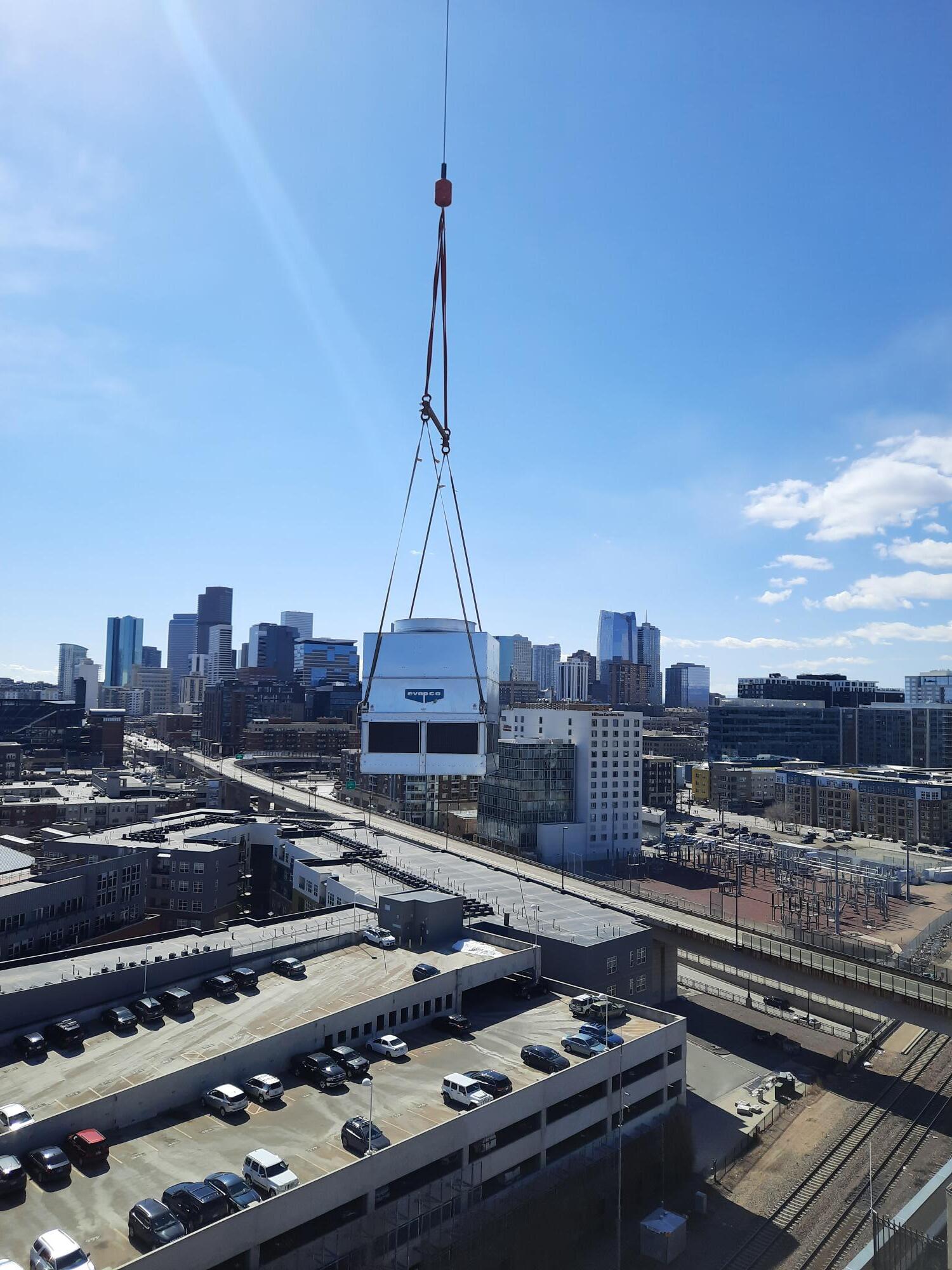 Using Tower Crane