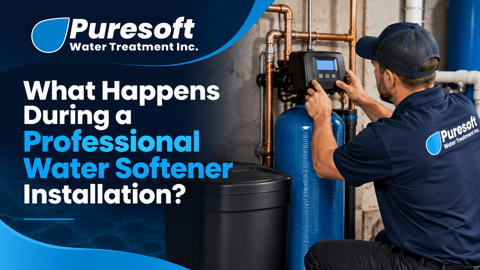 Infographic showing the need for both filtration and softening systems in a home water setup. Infographic showing the need for both filtration and softening systems in a home water setup.