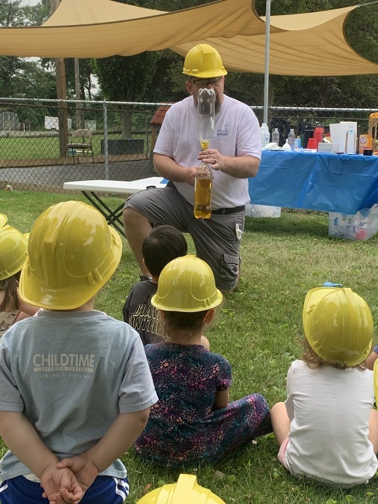 bottle rocket makes a mess