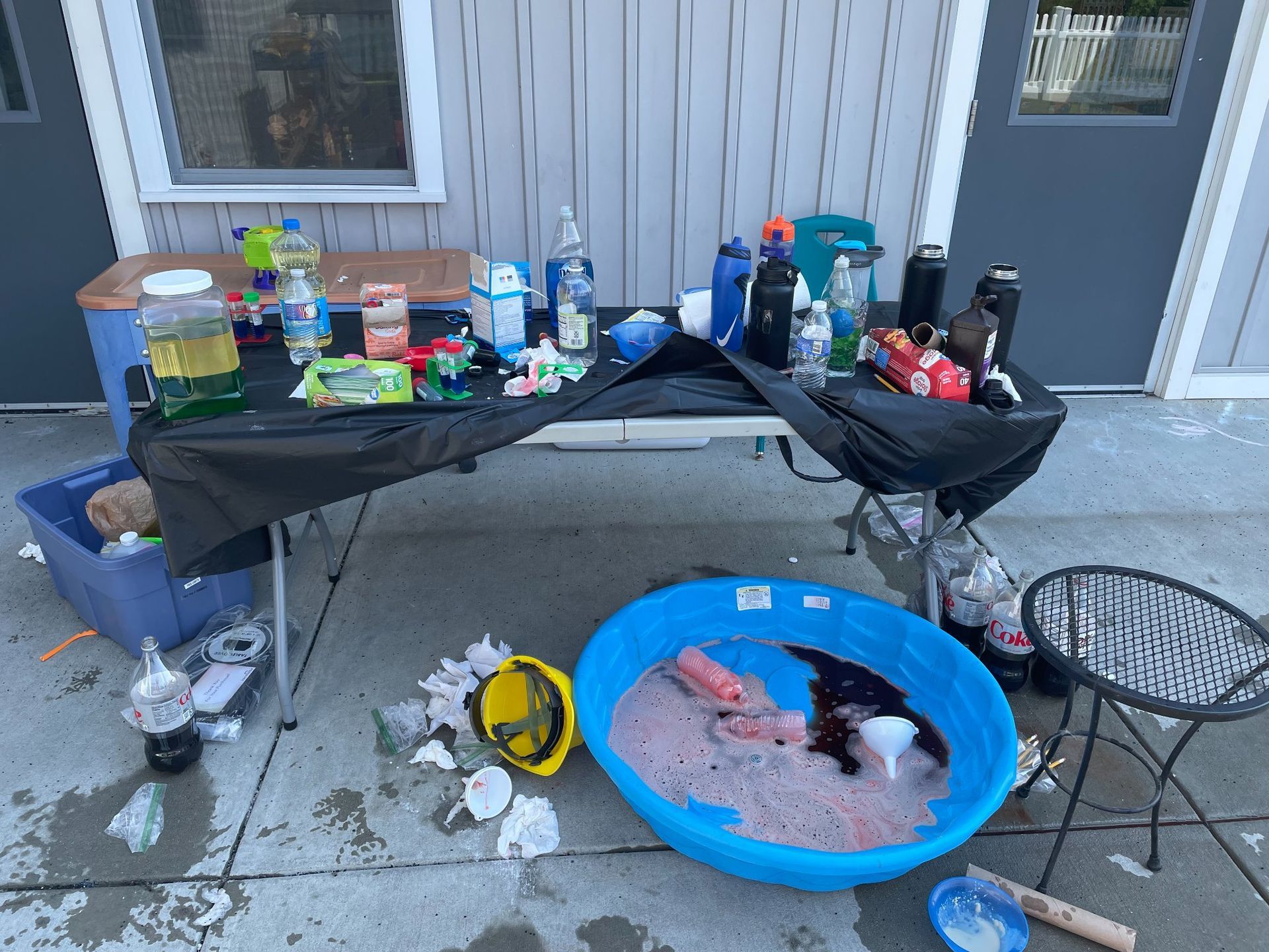 full science setup