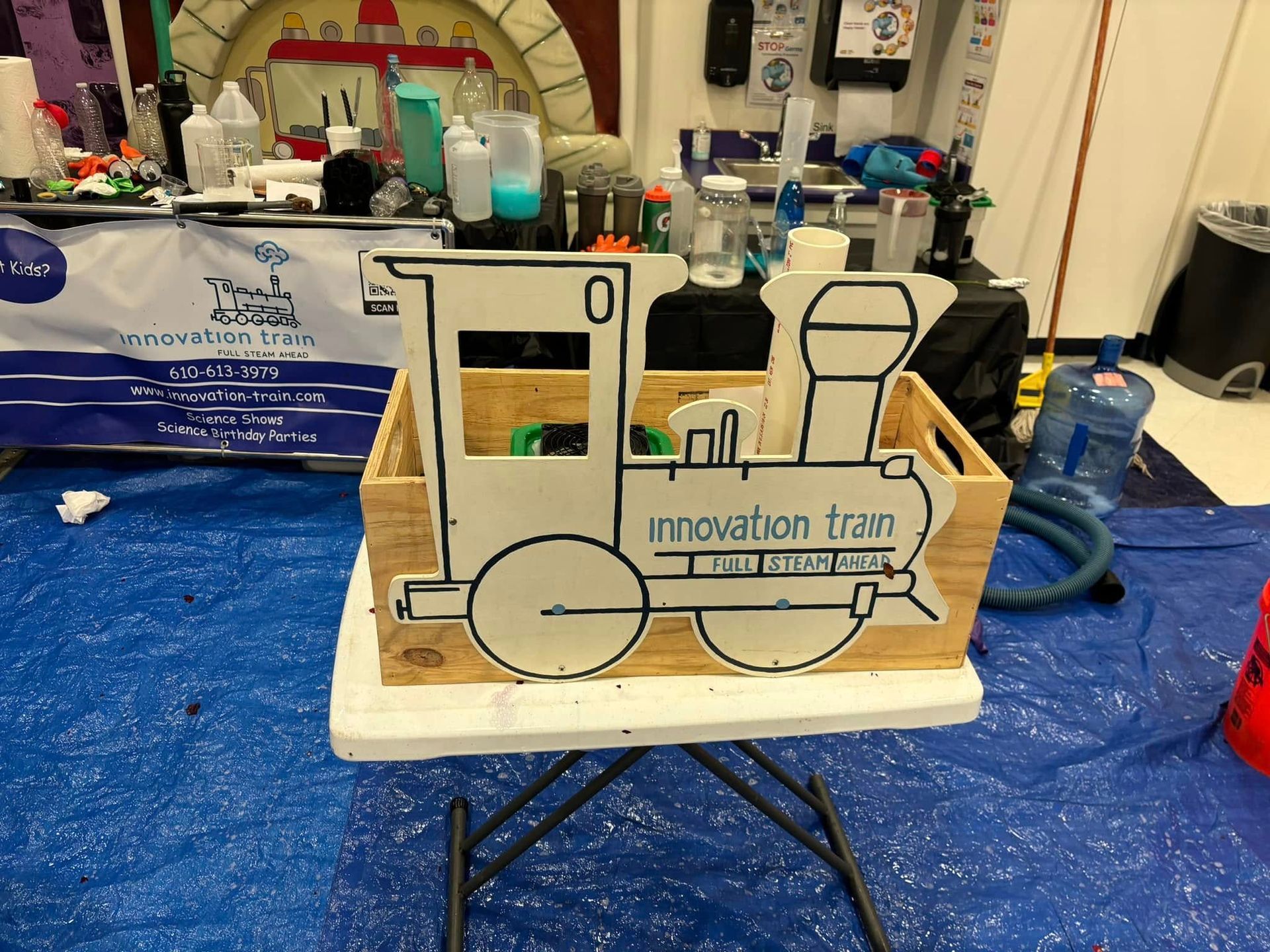 innovation train box with train