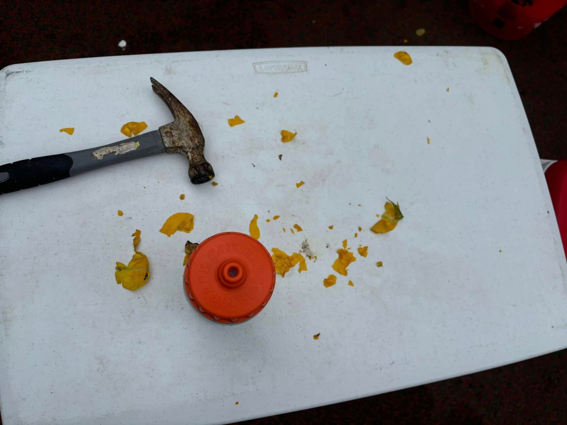 hammer and science mess