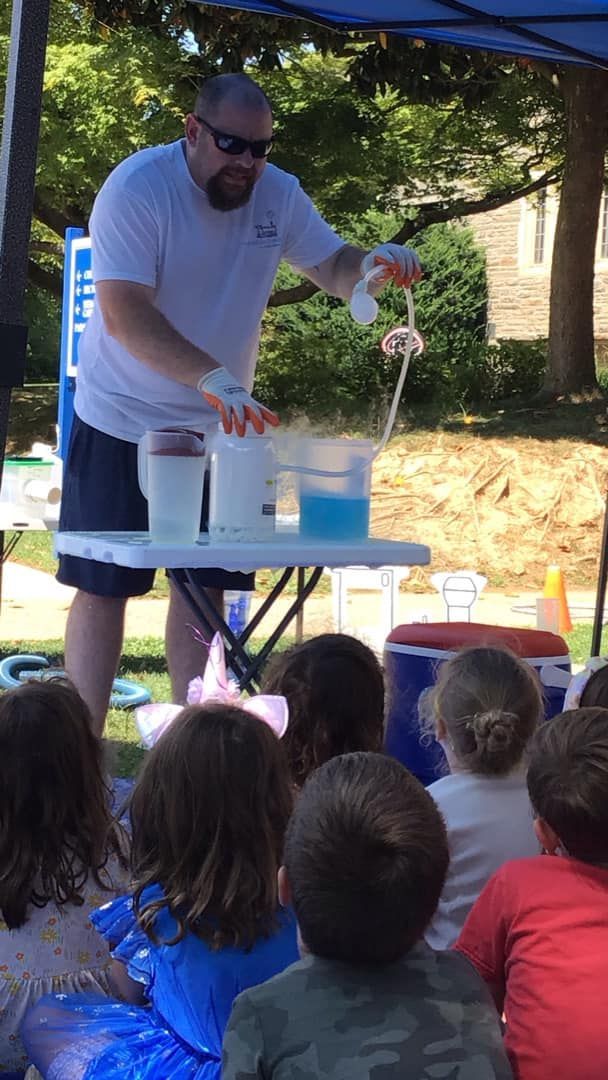 using dry ice for an experiment