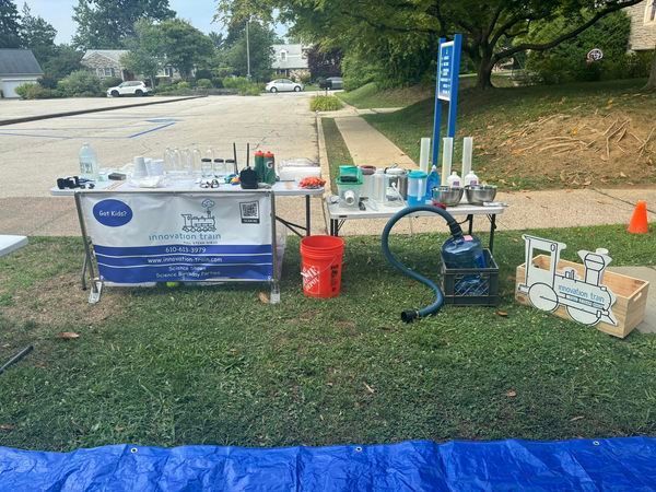 backyard science birthday party