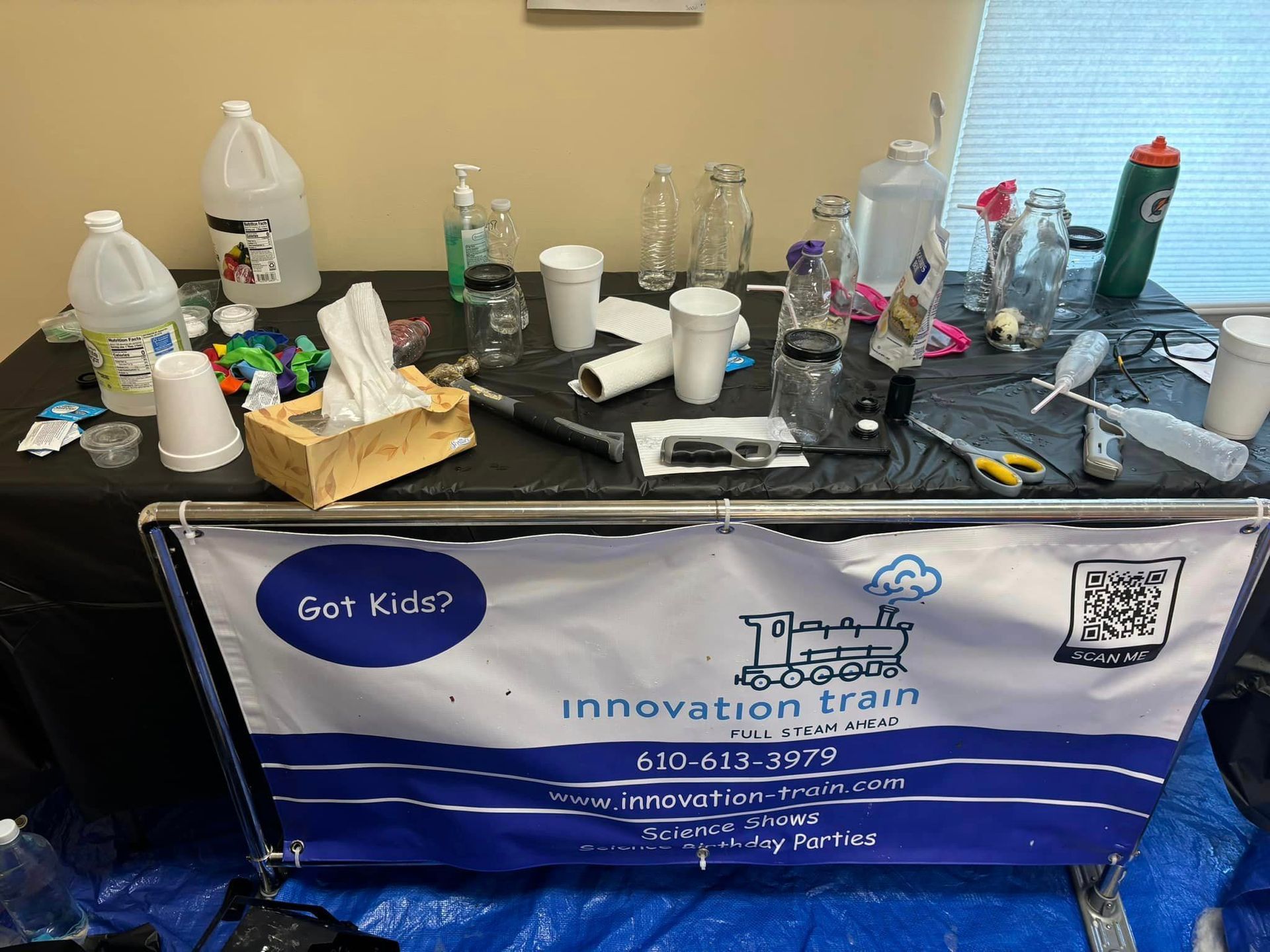 vinegar and baking soda for experiments