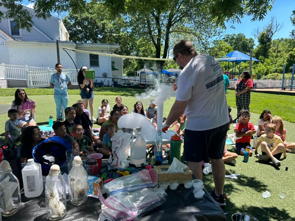 backyard science birthday party