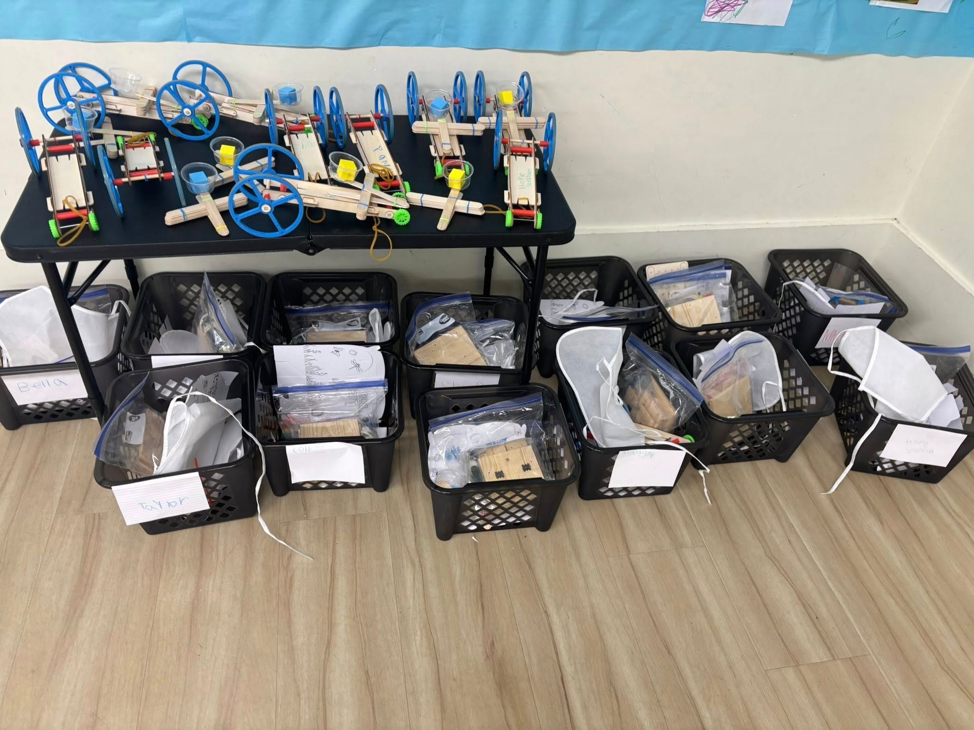 STEM camp setup