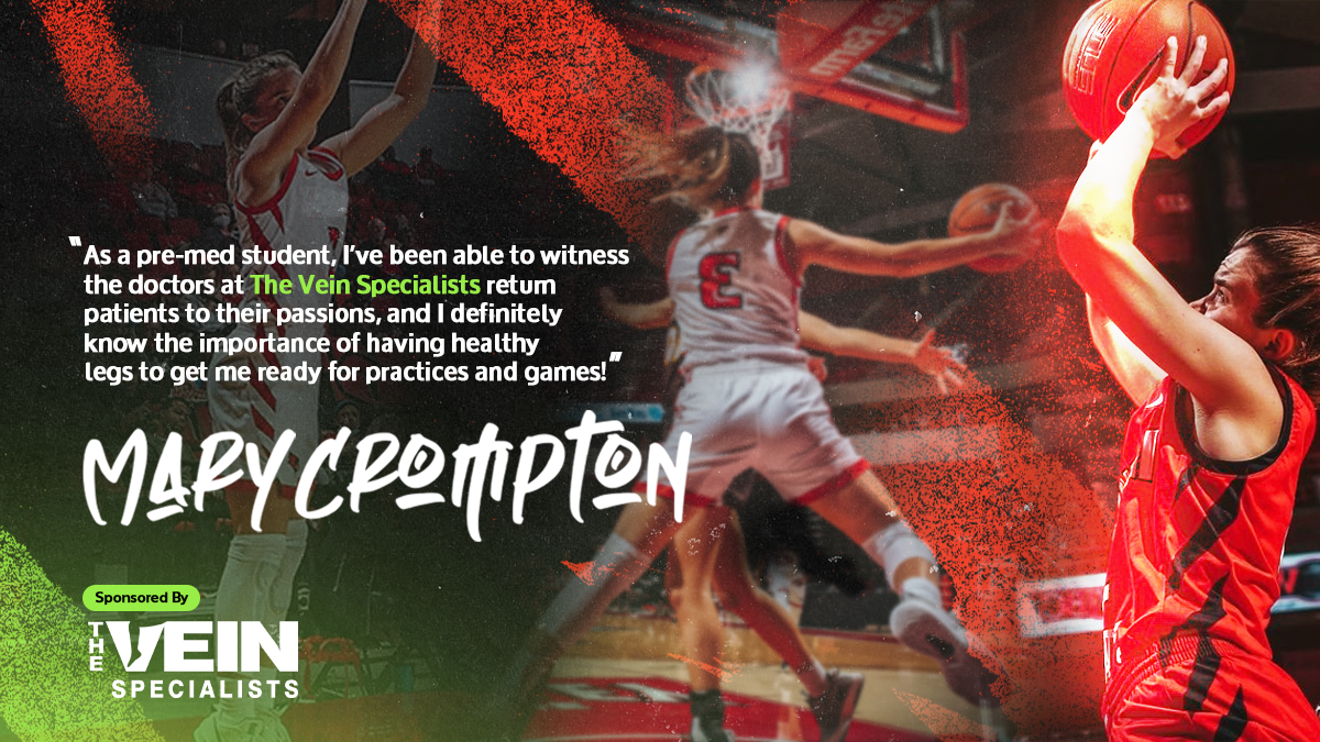 Mary crompton is a female basketball player and a vein specialist