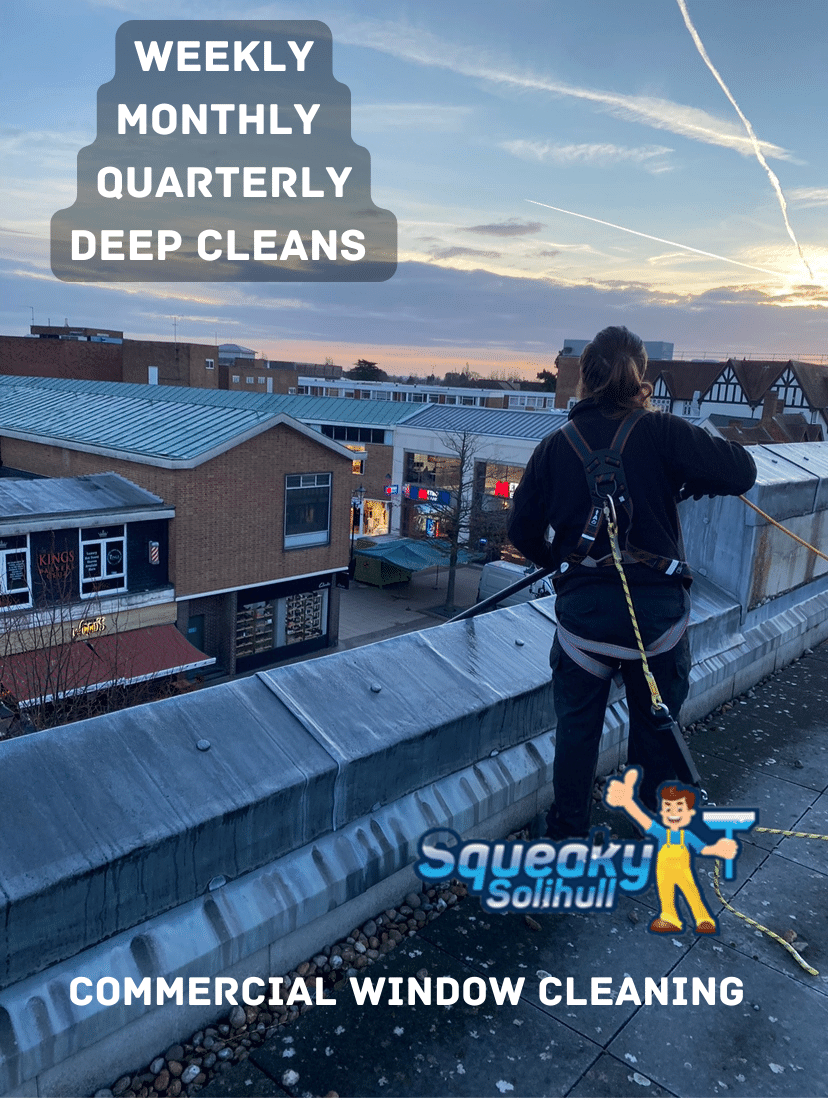 Commercial Window Cleaning, Show Rooms, Warehouses