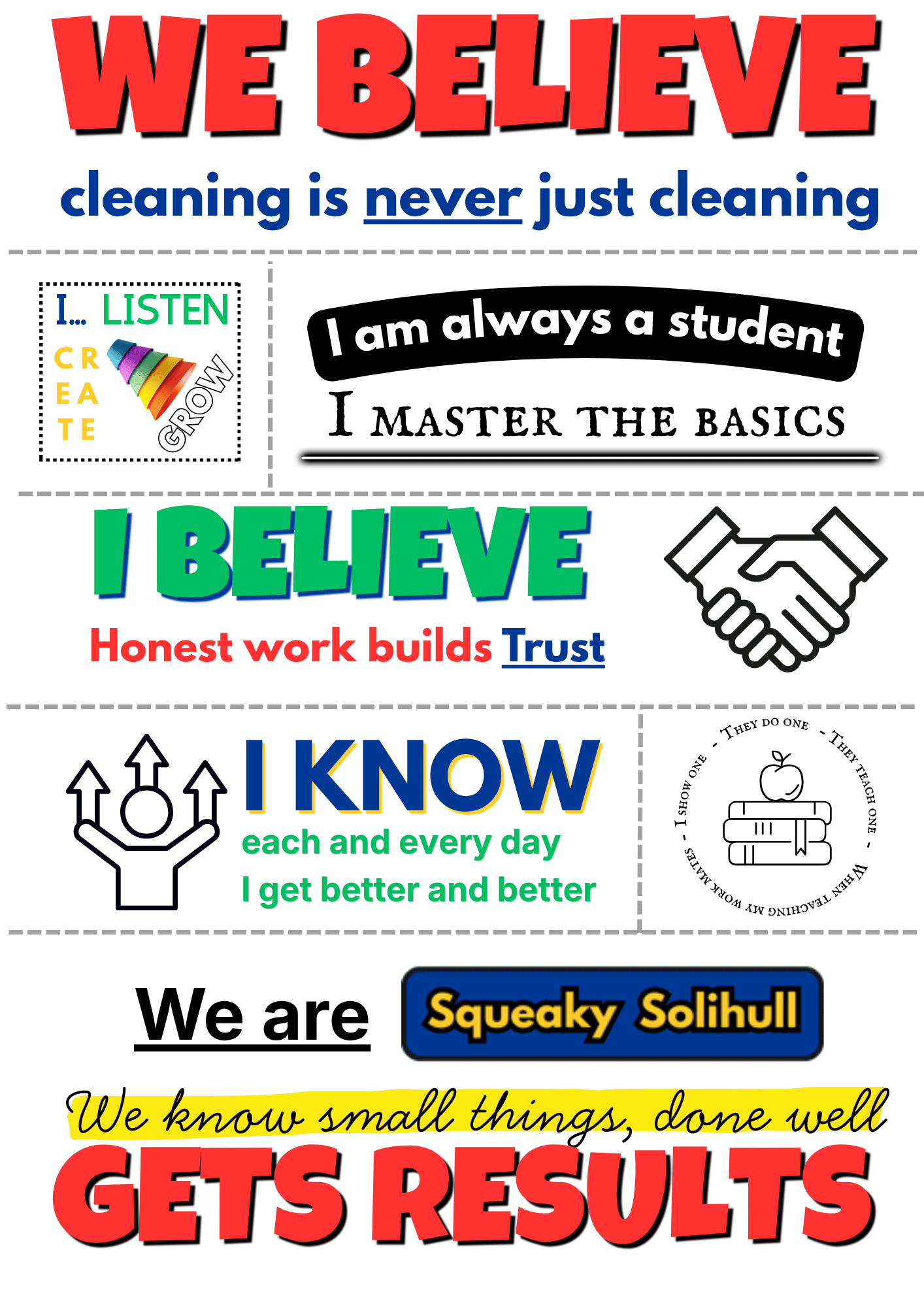 A motivational poster for 