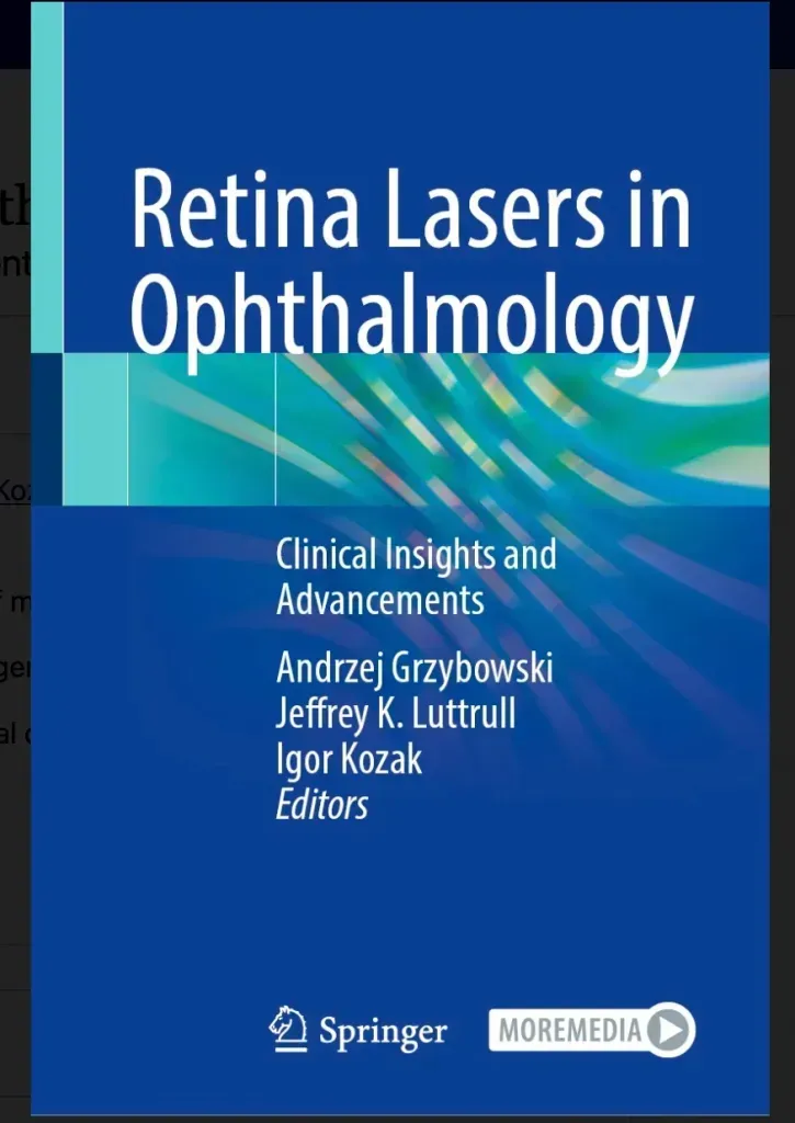 Retina Lasers In Ophthalmology Book
