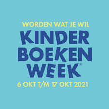 Poster voor Kinderboekenweek met het thema: 