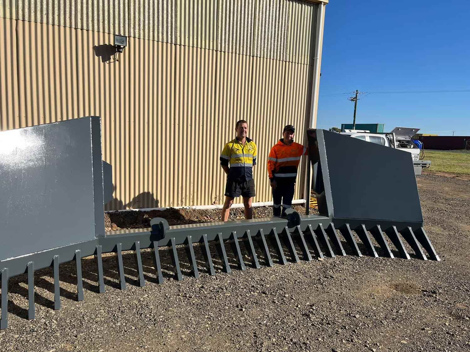 Two Workers — Engineering in Warren, NSW