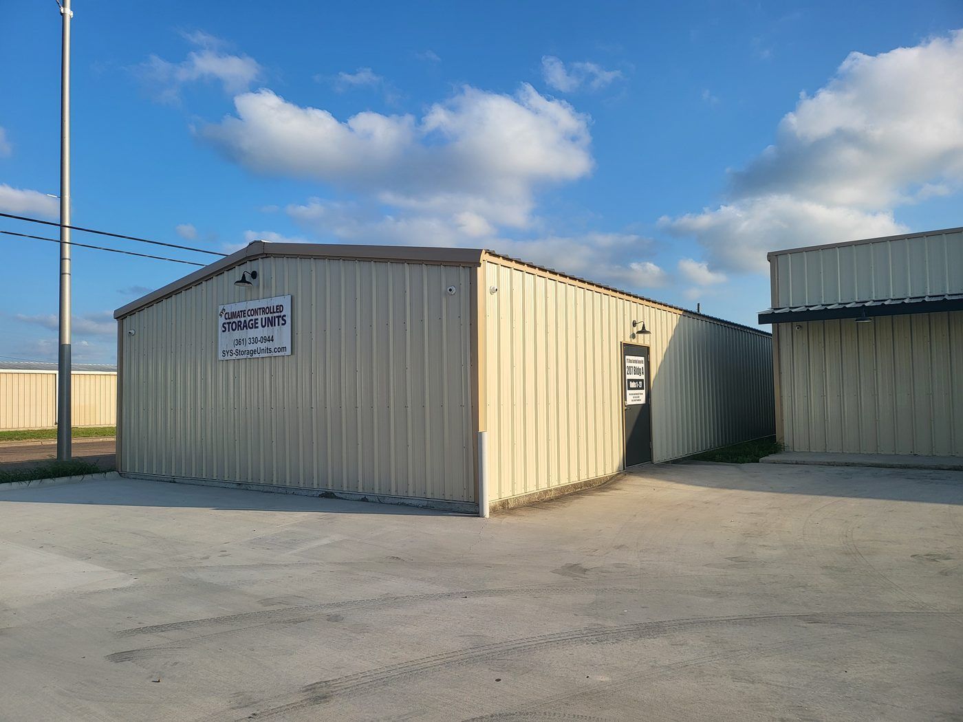 Odem Climate Control Storage exterior
