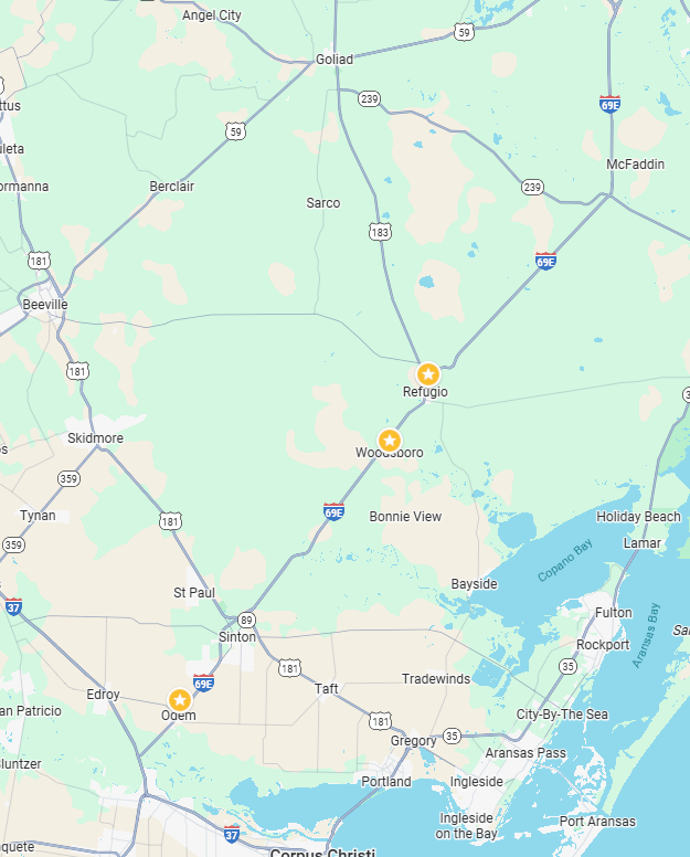SYS Storage map all locations