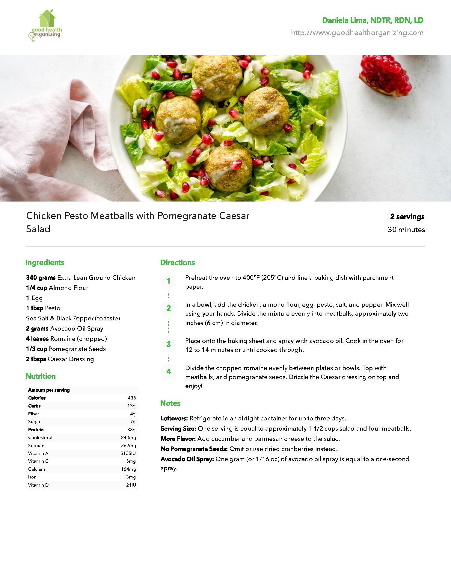 A bowl of food with a fork in it on a table with recipe