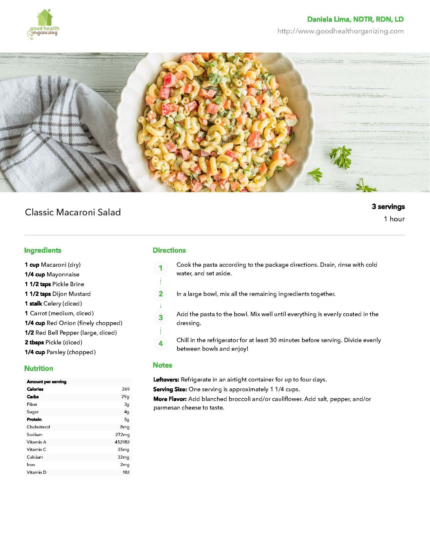 A bowl of food with a fork in it on a table with recipe