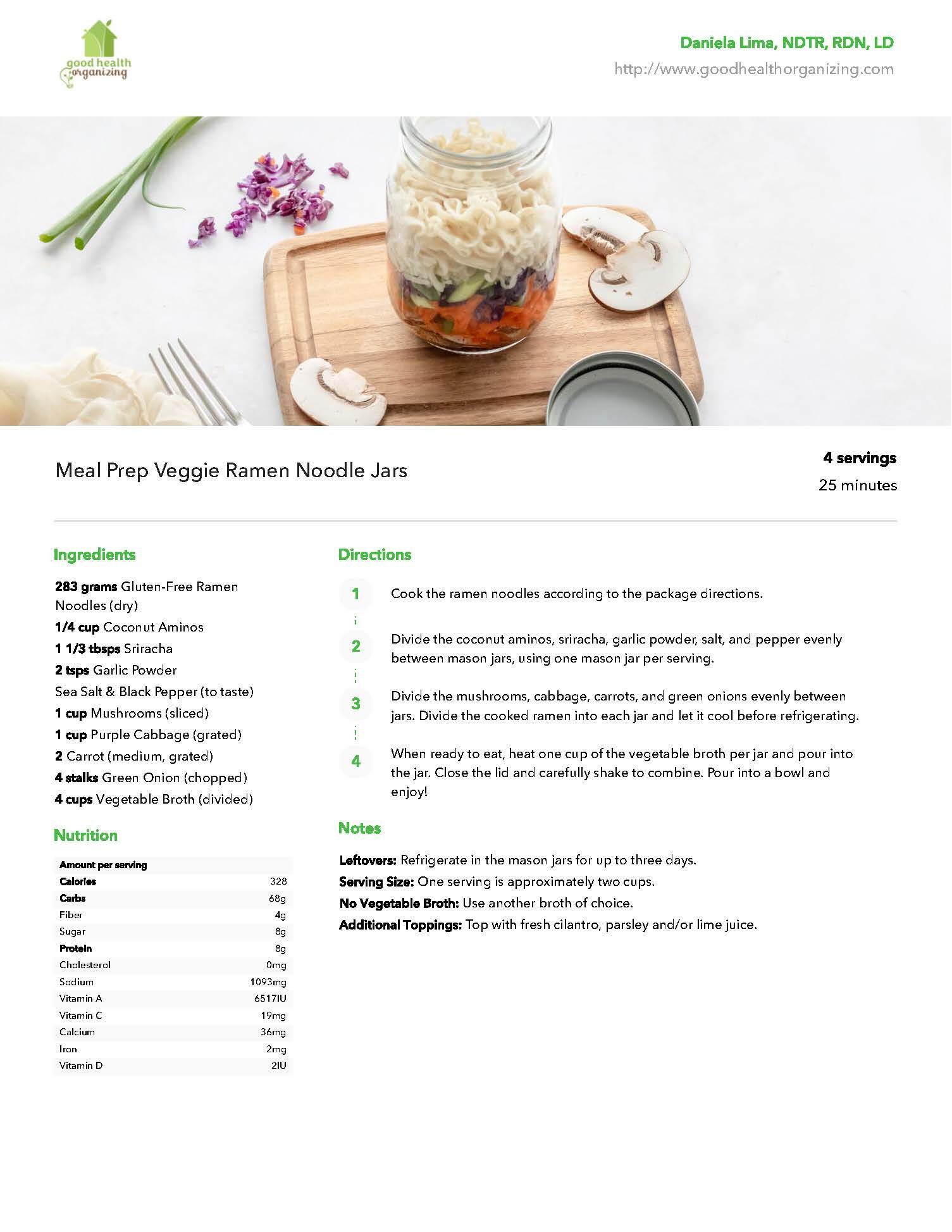 A bowl of food with a fork in it on a table with recipe