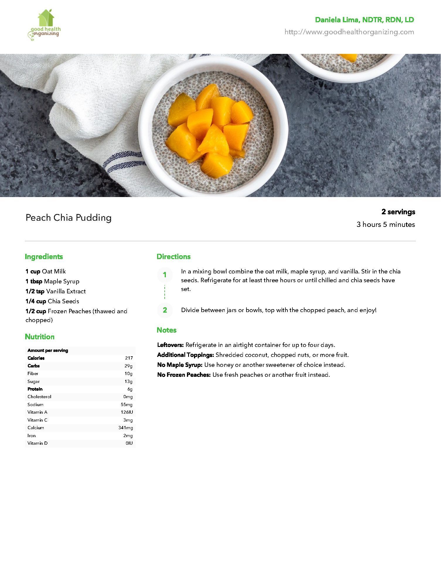A bowl of chia pudding with mango slices on top.