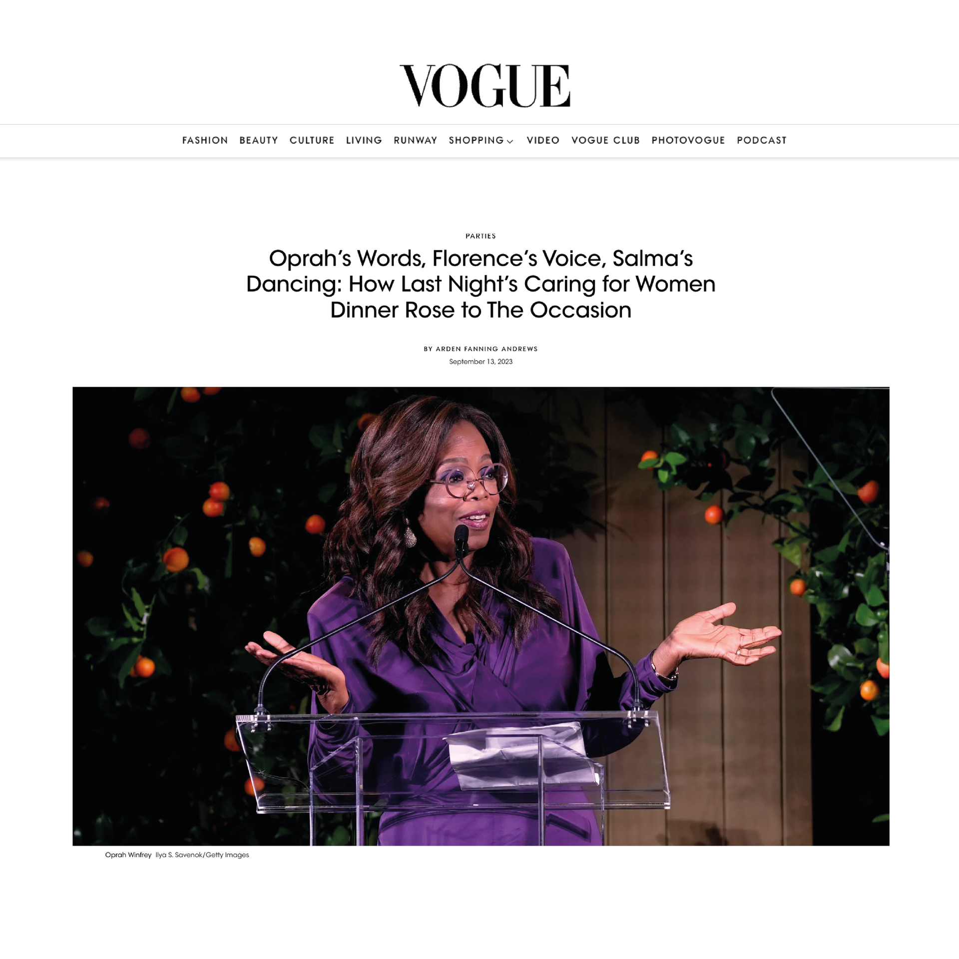 Vogue Oprah JWP