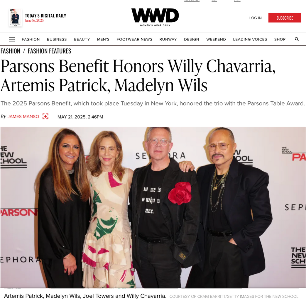 JWP Parsons Benefit 2025