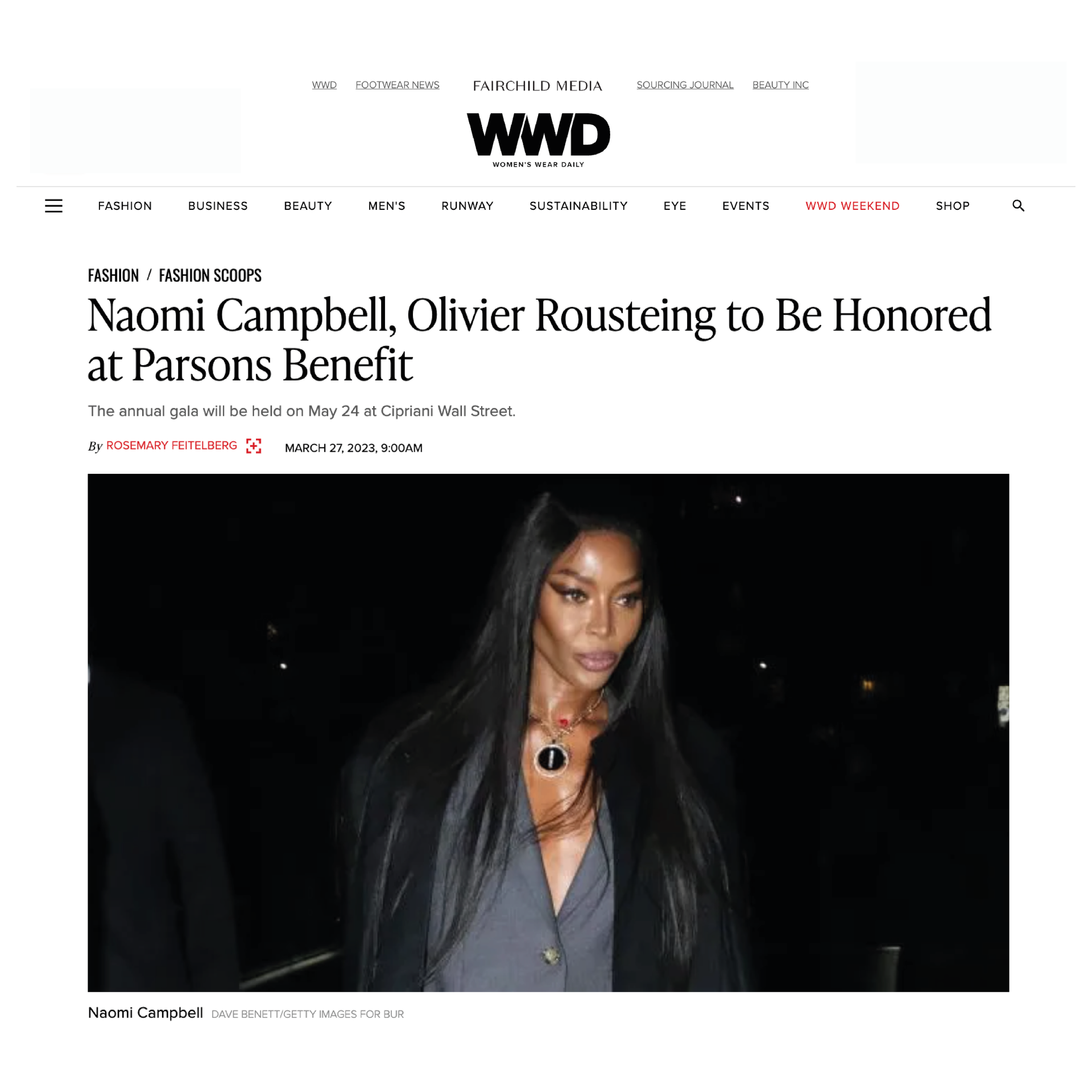 Naomi Campbell Parsons