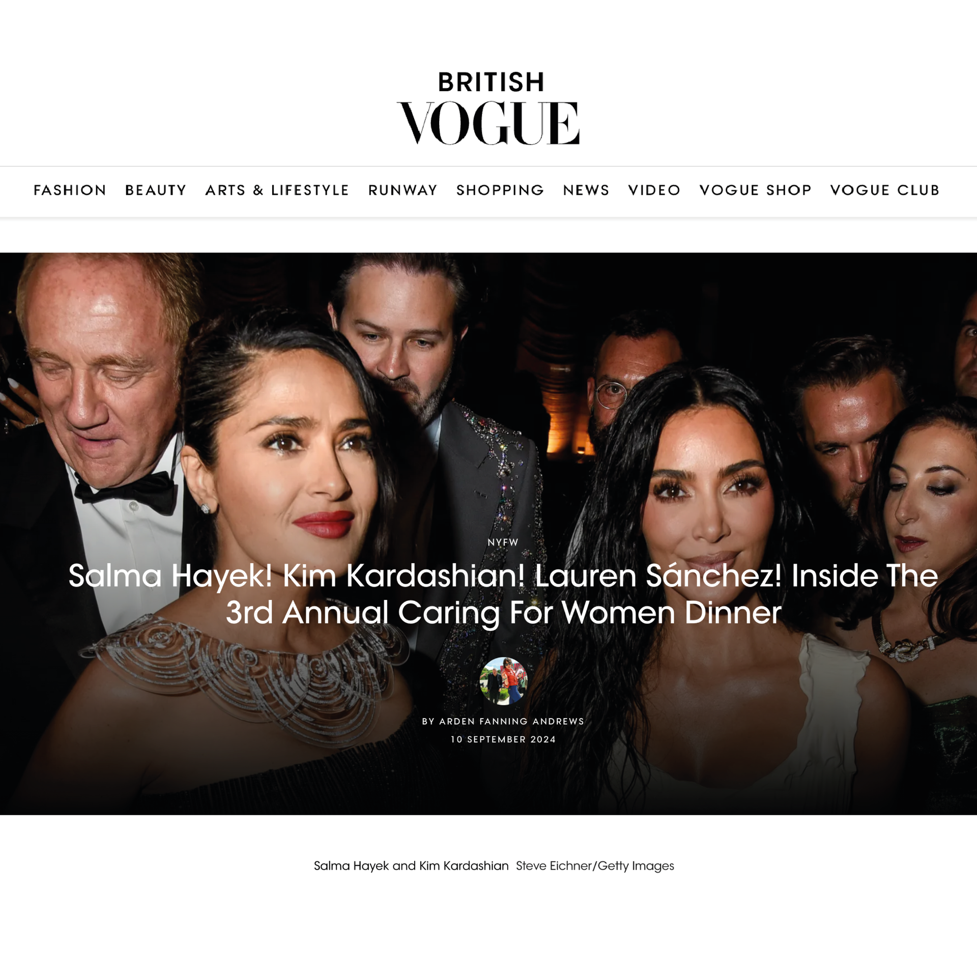 Vogue Kering JWP
