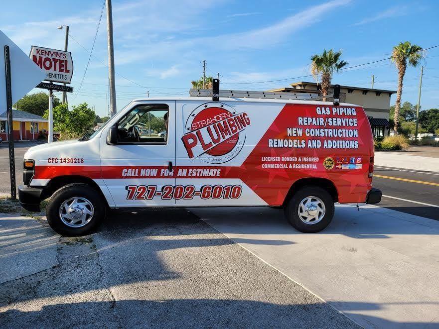 Strahorn Plumbing LLC. Service Van 