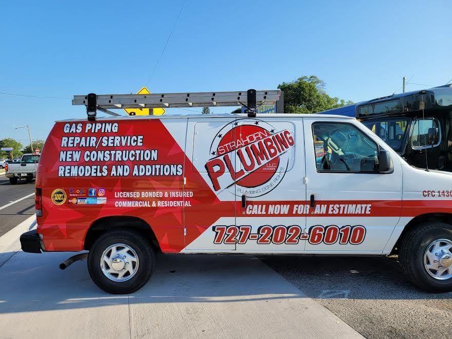 Strahorn Plumbing LLC. Van 