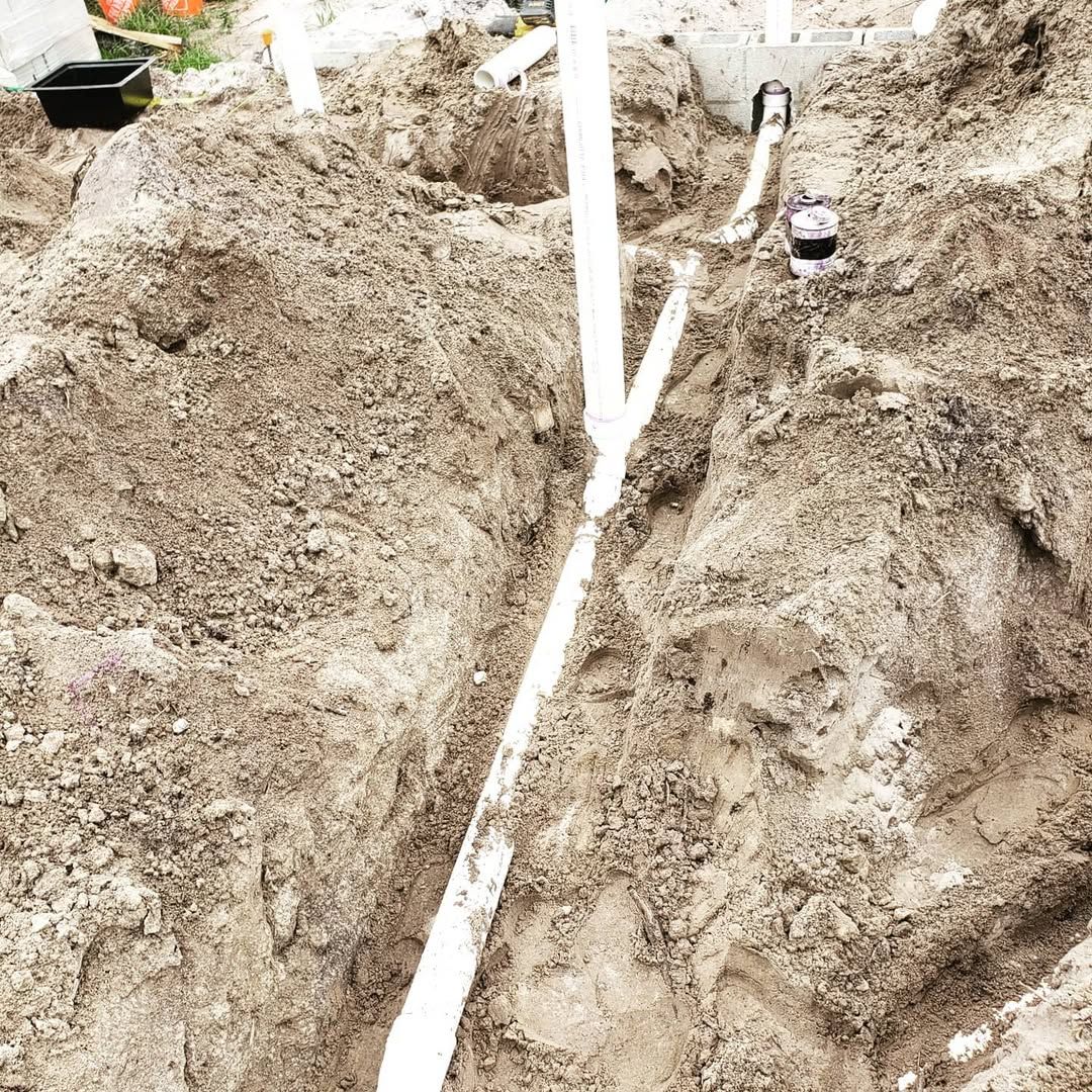 Trench PVC Pipes