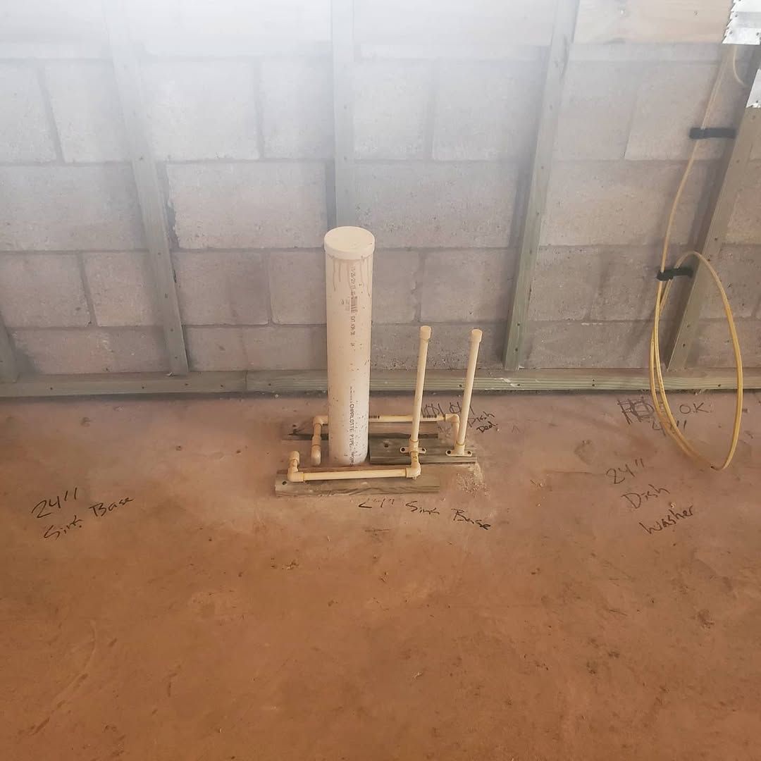 Toilet Plumbing Rough In