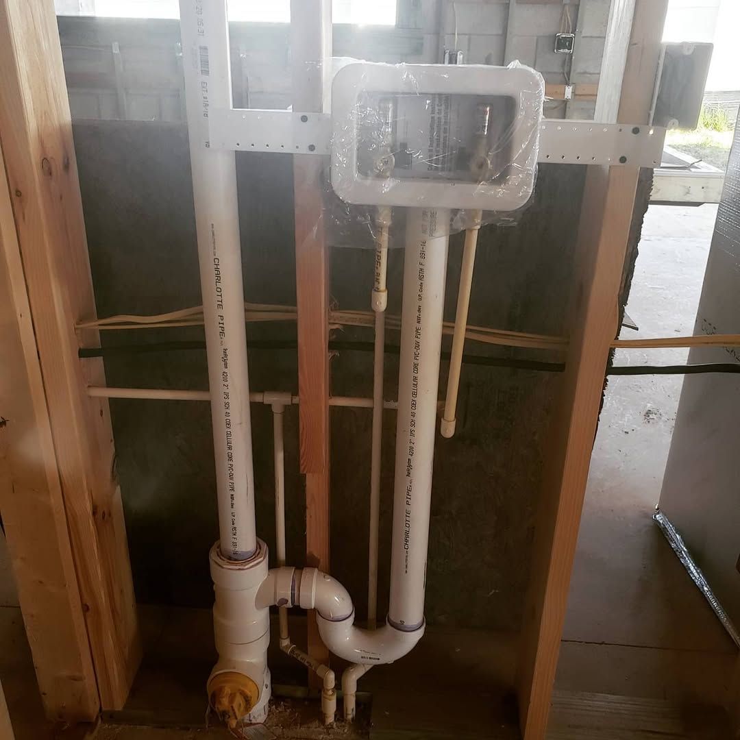 Plumbing Installation Framed Wall
