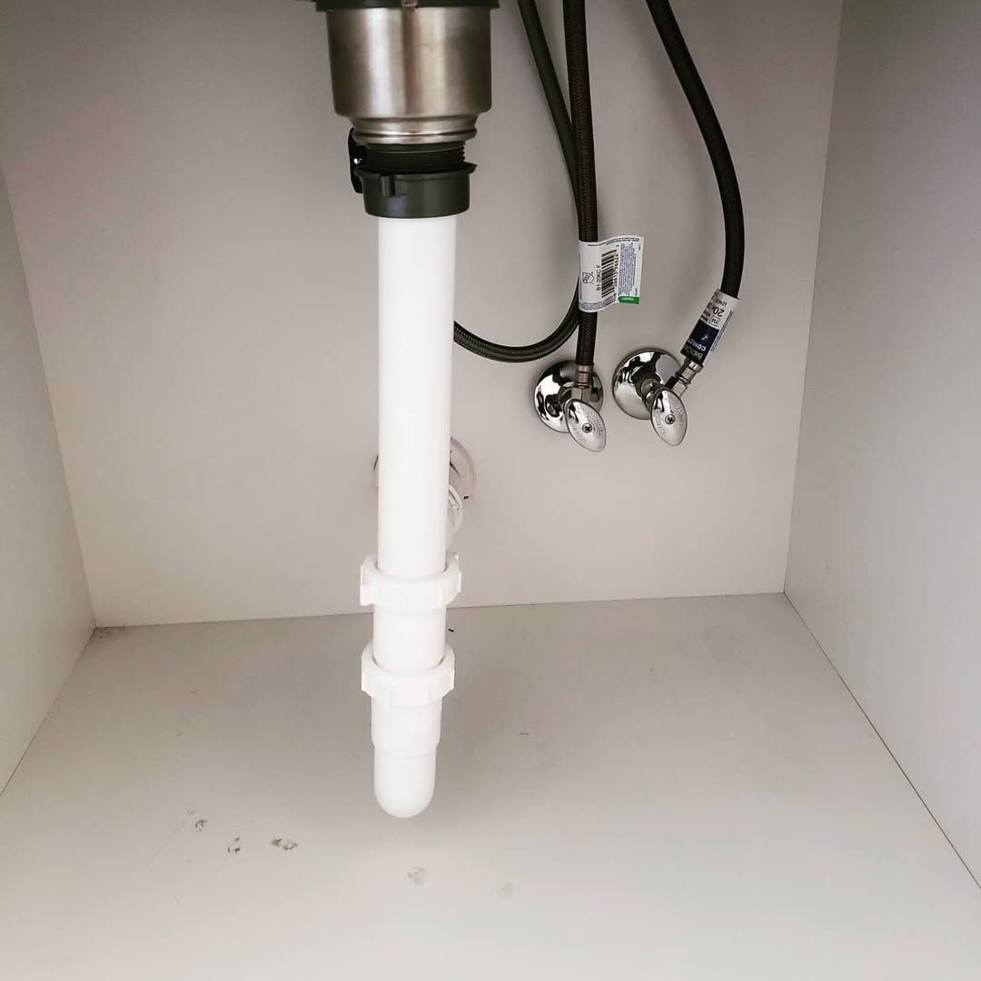 Under Sink Cabinet Plumbing