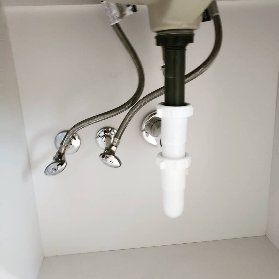 Bathroom Sink Plumbing Underside