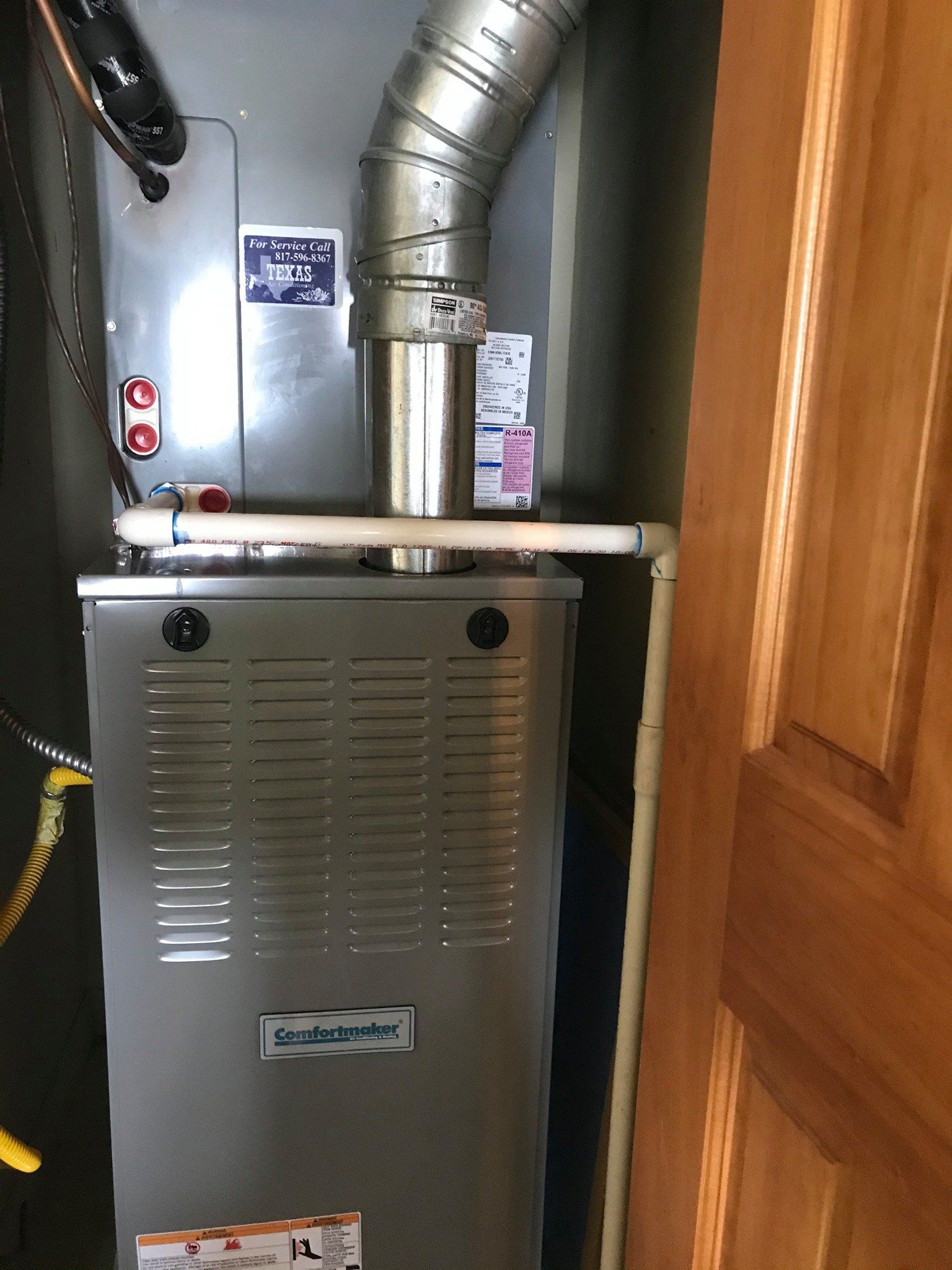 Comfortmaker Heater — Weatherford, TX — Texas Air Conditioning & Heating