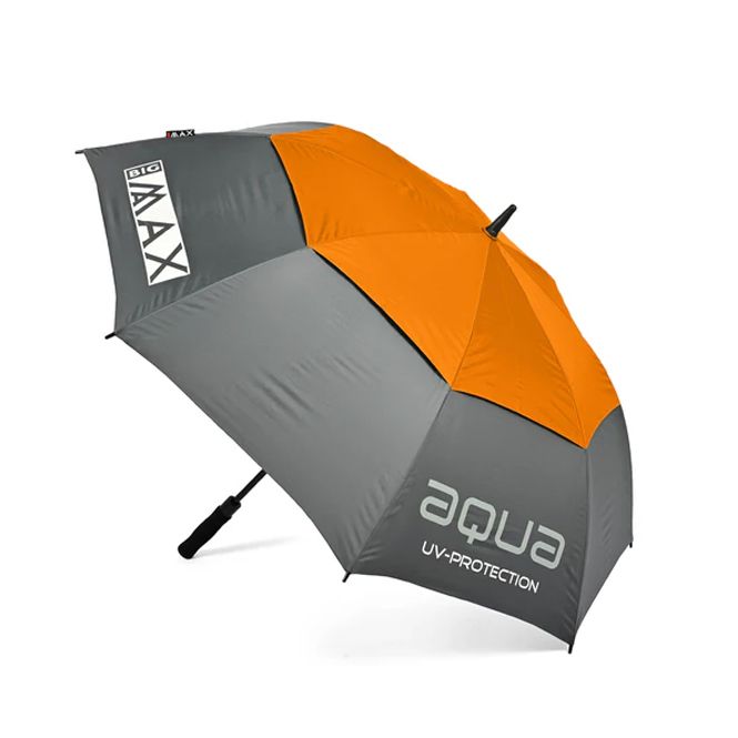 BigMax Gray and orange AQUA Protection golf umbrella