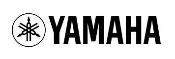 A black and white logo for yamaha with a star in a circle.